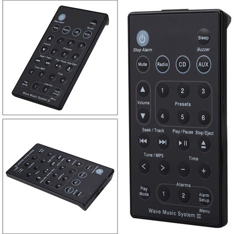 Télécommande multifonction de remplacement pour système audio radio CD Wave b7 (1/5)
