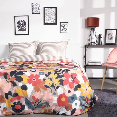 Parure de lit TODAY Sunshine 240x220 cm Coton Imprimée (1/3)