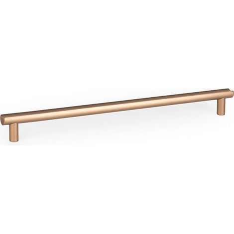 tirador moon de aluminio. para muebles. 160 mm / 320 mm - viefe dist. agujero dist. 320mm. acabado latón cava