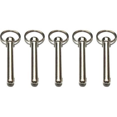 CCYKXA Schnellspannstifte, 8-mm-Sicherungsstift mit federbelastetem Kugelkopf-Verriegelungszubehör, Marine-Hardware, Bimini-Top-Stift, Durchmesser 8 mm, Gesamtlänge 72 mm (1/5)