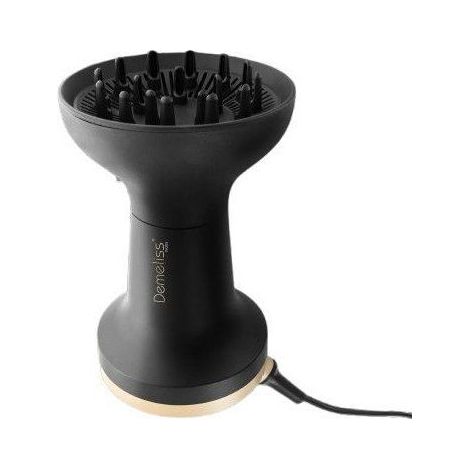 Haartrockner - DEMELISS - 21349 CURLS DEFINER - Diffusor - 3 Geschwindigkeiten / Temperaturen - Schwarz