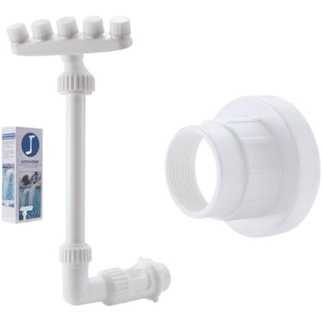 Applicable Spray de en pour Piscine, Arroseur Réglable avec Rotation 360 pour Une Utilisation Extérieure, Adaptateur à Trois Couches (1/5)