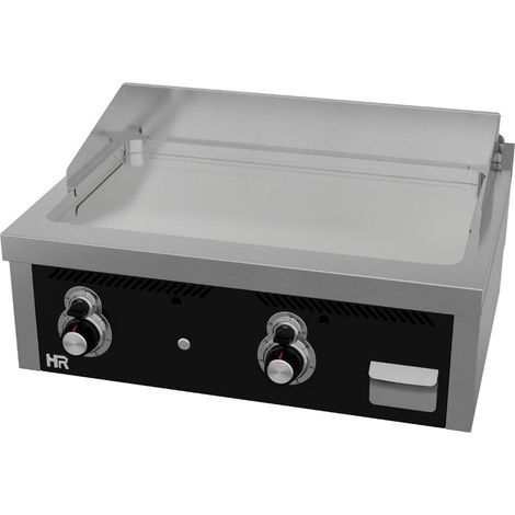 Fry-top s/600 chromée à poser - HR Fainca
