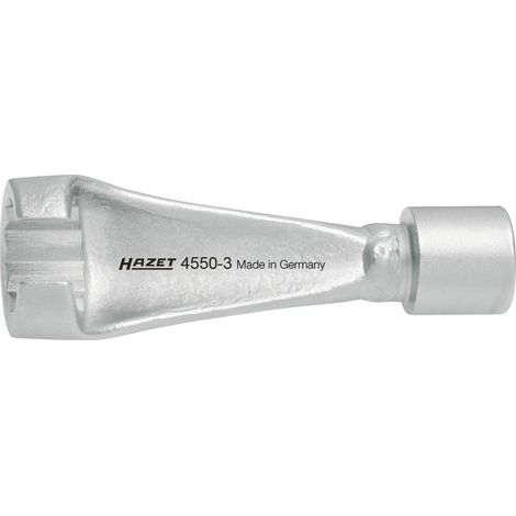 Clé pour la conduite d'injection 4550-3 ∙ Carré creux 3/8 pouce (10 mm) ∙ Profil à 12 pans extérieurs ∙ Taille 17 mm (1/3)