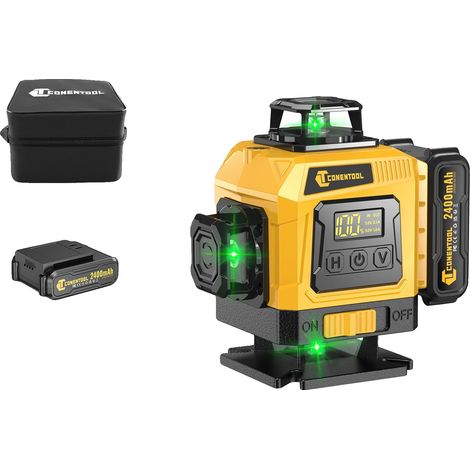 Niveau Laser, 16 Lignes, Mesure de Précision, Sac sans trépied (1/2)