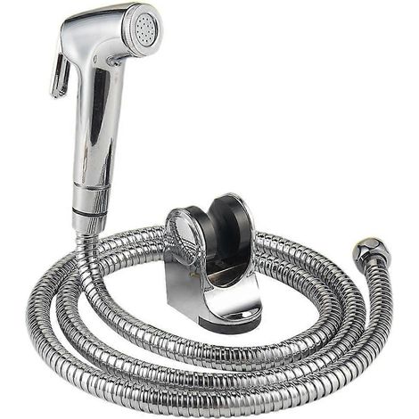Ensemble de douchette de bidet portable avec contrôle réglable de la pression d'eau (1/5)