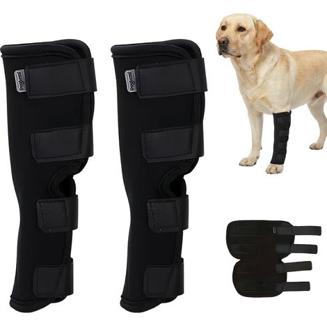 2 PCS Coudiere Chien,Protection Coude Chien,Protection Patte Chien Bandage (1/5)