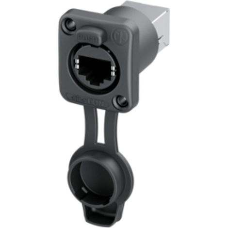 Neutrik etherCON TOP airtight Einbaubuchse NE8FDPS-TOP Buchse, Einbau Schwarz 1 St.