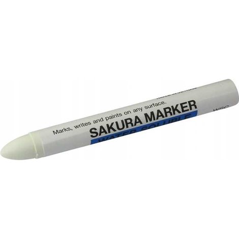 Marqueur hydrosoluble blanc, Sakura (1/3)