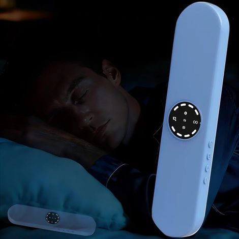 Altoparlante Bluetooth da cuscino per un buon sonno notturno - Altoparlante a conduzione ossea da posizionare sotto il cuscino con 35 toni di rumore bianco integrati, cuffie portatili da viaggio per d (1/5)