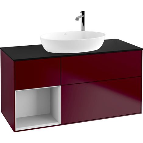 Villeroy & Boch F942MTHB Armoire sous-lavabo Finion F94 (1/2)