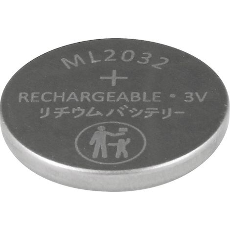 Batteria ricaricabile al litio 3,6v 40ma Ml2032 Ml2032p