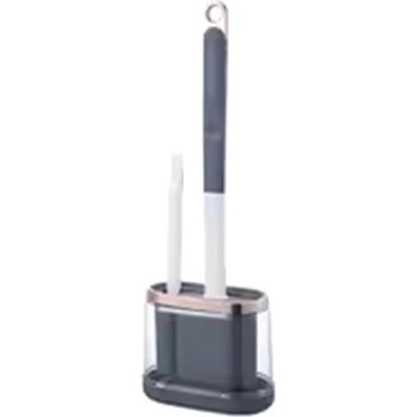 Brosse de toilette domestique, brosse de toilette murale, manche long, sans angle mort ni perçage (1/5)