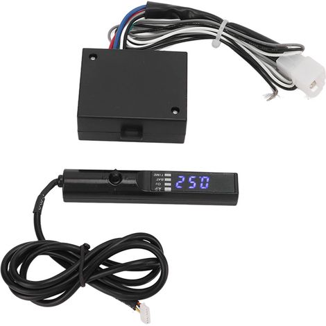 Minuteur Turbo Auto 12V Temporisateur Extinction Moteur Démarrage Différé avec Écran Numérique LED Bleu pour Voiture (1/5)
