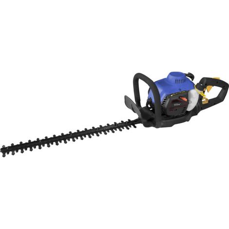 Güde – Taille-haie thermique 615mm – Moteur 2 temps 26cm³ – Puissance 0,75 kW – Profondeur de coupe 24mm – Système anti-vibration (1/4)