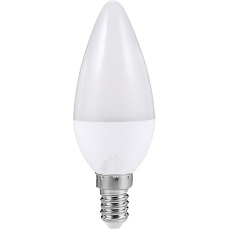 1 ampoule LED en forme de bougie, culot E14, 7 W, 3000 K, IP44, pour salon salle à manger couloir (1/5)