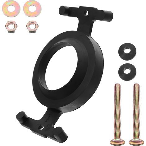 Kit de Fixation pour Réservoir de Toilette, Caoutchouc, 57 MM (1/5)