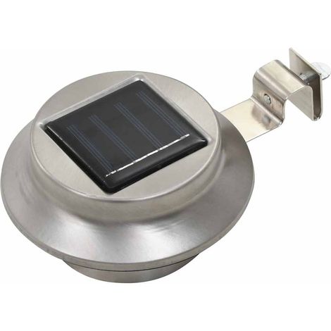 Maison Exclusive - Lámparas solares de exterior LED redondas 6 ud (1/5)