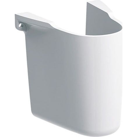 GEBERIT - SELNOVA SEMICOLONNA PER LAVABO IN VETROCHINA BIANCO 500.329.01.7