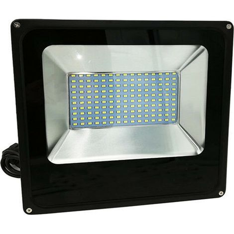 Faro LED Esterno 50w Slim Luce Fredda Faretto Esterno Casa Giardino 38047