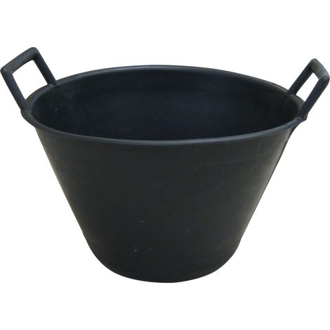 CARDARELLA IN PLASTICA 2 MANICI Lt. 10 Ø cm. 34 - Nera 10.00 pz