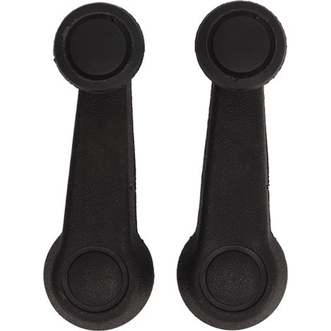 Crank of window rubber, 2 pieces, handle of lever of replacement for camping-car T2 carrier 1600cc 1700cc 1800cc 2000cc (1/5)