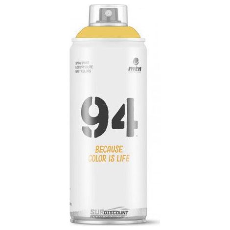 Bombe de peinture - Jaune clair - RV-1021 - MTN 94 - 400ml