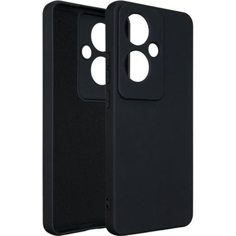 Custodia in silicone Beline per Oppo Reno 11F, nera/nera (1/3)
