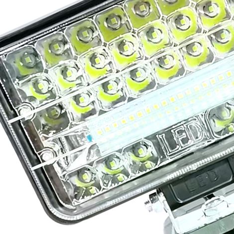 Tragbare LED-Arbeitsleuchte, hohe Helligkeit, USB-aufladbar, vielseitige Sicherheitsbeleuchtung für den Außenbereich beim Camping, 12,7 cm (5 Zoll). (1/5)