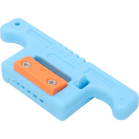 Outil portable de dénudage de câbles à 5 fils pour fibres optiques (épissure longitudinale sécurisée). (1/5)