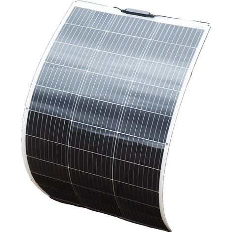 Pannello solare, design flessibile, compatibilità con doppia tensione, bianco 150 W (1/2)