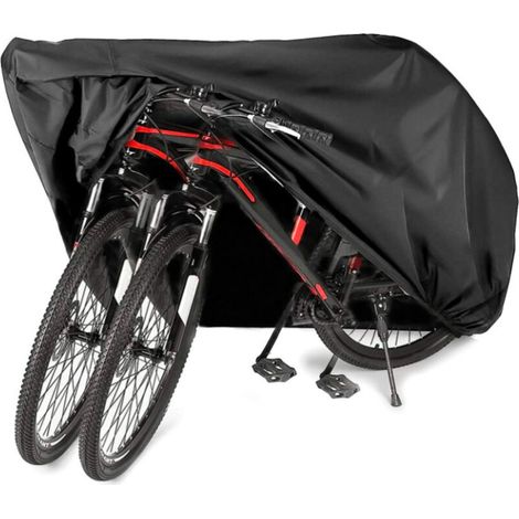 Housse imperméable pour 2 vélos, pour une utilisation en extérieur, tissu Oxford 210D