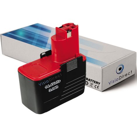 Batterie pour Bosch 3615K perceuse visseuse 3000mAh 14.4V (1/2)