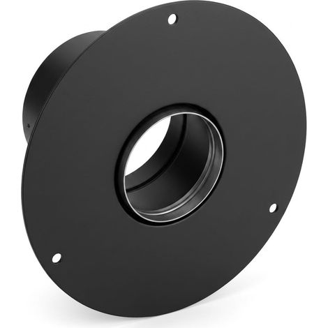 MAKA Rosone Telescopico Canna Fumaria Pellet Nero Ø 80 mm (1/5)