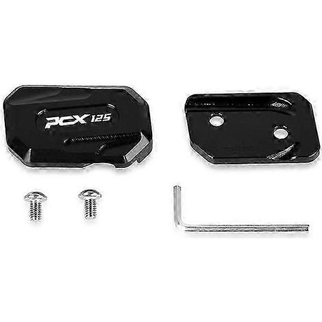 2023 Moto Parts For Honda Pcx125 Pcx 125 2018-2023 Motorcycle Kickstand Enlarger Support Extension Foot Side Stand Pad Plate Maxpower( black PCx125) (1/5)