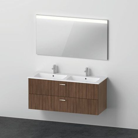 DURAVIT XB0074021210000 Meuble-lavabo avec WTU et miroir XBase 49