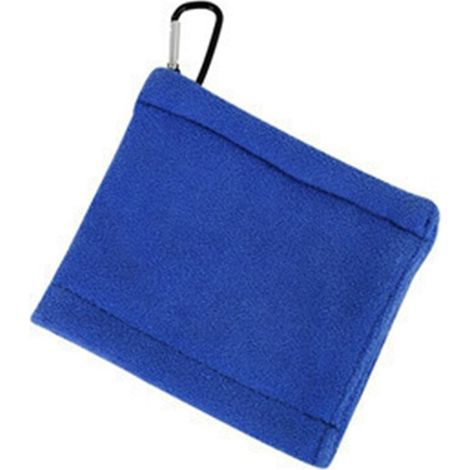 Toalla con pinzas de 5,5 x 5,5 pulgadas, de microfibra de primera calidad, accesorio de limpieza para toallas, color azul.