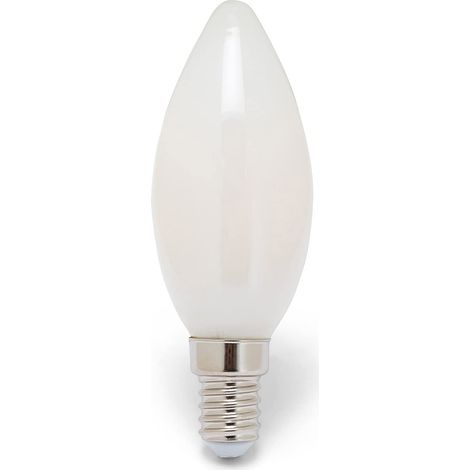 Ampoule à filament LED Opal, Olive C35, 4W / 470lm, culot E14, 4000K (1/5)