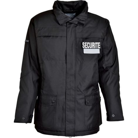 Parka Sécurité CityGuard Noir S. (1/2)