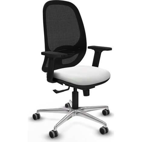 Chaise de bureau piqueras y crespo Cilanco noir mousse haute densité (1/2)