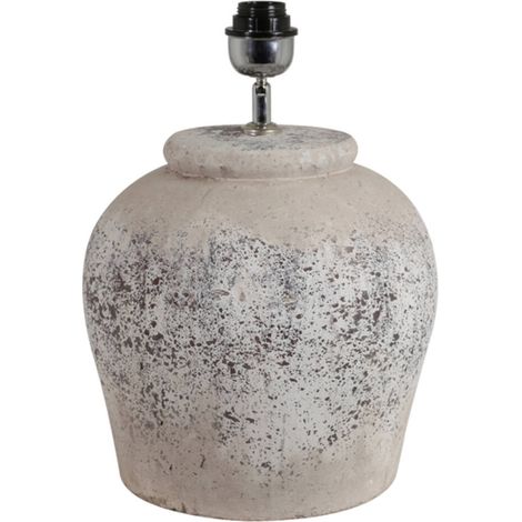 Light & Living - lámpara de mesa - Etna - gris - cerámica - (1/3)