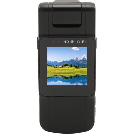 Mini caméra portable WiFi HD avec application de contrôle, clip magnétique et sans fil, enregistreur vidéo pour les forces de l'ordre (1/5)