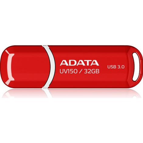 Adata UV150 32 Go USB 3.0 Rouge - Clé USB 3.0 de 32 Go avec garantie de 24 mois (1/3)