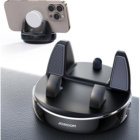 Soporte para teléfono de coche para salpicadero, soporte universal compatible con PopGrip, soporte para teléfono de coche para iPhone/Samsung/Huawei/Google/Android (negro)