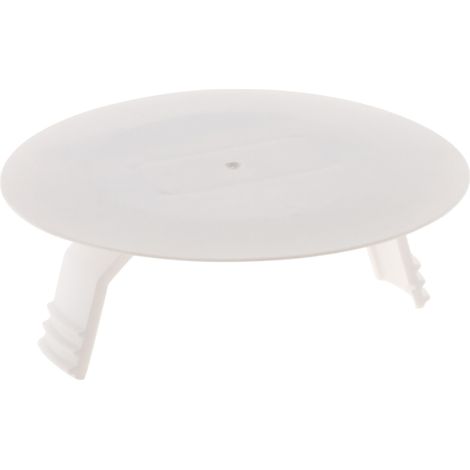 Zenitech – Couvercle de protection pour boîte Ø80mm avec 2 pattes – Étanchéité optimale – Fixation solide – Accessoire électrique (1/5)