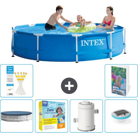 Frame Pool Rund - 305x76 cm - 7-teilig S32