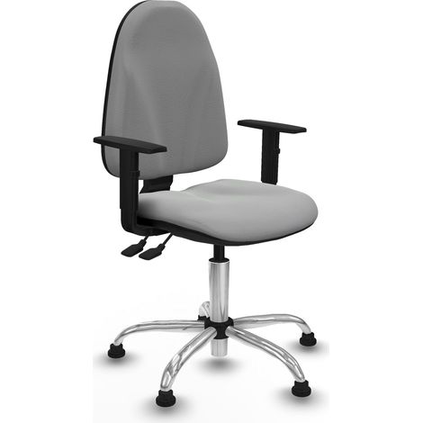 Piqueras y Crespo Algara AS chaise bureau gris clair (1/3)