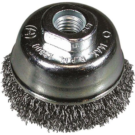 Spazzola a tazza 75xM14x0,3 con setole ondulate - HIKOKI - 751312