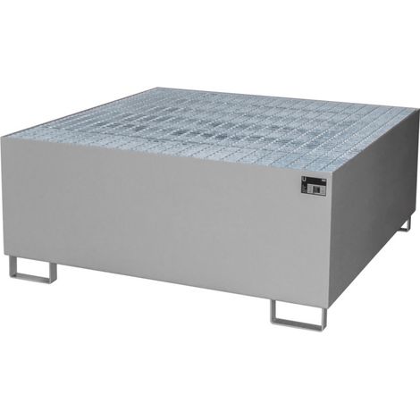 Bauer Südlohn Bac de récupération AW 1000, peint, gris souris