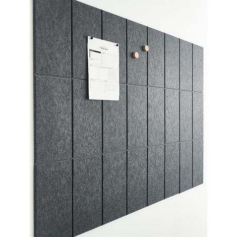 Panneaux acoustiques autoadhésifs 15x30cm 24pcs (1/5)